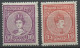 Hongrie - Hungary - Ungarn 1916 Y&T N°162 à 163 - Michel N°188 à 189 * - Couronnement Des Souverains - Neufs
