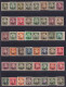 Japanese Occupation Of South China 1943 "Temporarily Sold " 48 Stamps Different - 1943-45 Shanghái & Nankín