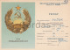 Moldova - Heraldry - Communist Propaganda - USSR -  QSL Card - Moldavie