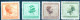 Timbres - Congo Belge - 1923 - COB 106/17* - Cote 60 - Unused Stamps