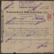 British India 1920 Hukumchand Mills (Calcutta) Ltd., Share Certificate With KGV King Gorge V 1a Stamp (**) Inde Indien - Agricultura