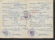 AUTRICHE MILITARIA CARTE D IDENTITÉ SUR TIMBRE FISCAUX DIVERS CACHETS DE WIN VIENNE 1948 DE WALTER HERRMANN : - Police & Gendarmerie