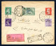 RC 26107 SYRIE 1925 DAMAS + GRIFFE " VISITEZ LA SYRIE ET LA LIBAN " SEMEUSE PASTEUR MERSON SUR LETTRE RECOMMANDÉE - Storia Postale