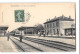 CPA 51 Bazancourt La Gare Train - Bazancourt