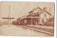 CPA 51 Carte Photo Fère Champenoise La Gare Train - Fère-Champenoise