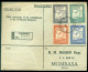 Zanzibar 1944 Registered FDC 200th Anniversary Of The Establishment Of The Al-Busa'id Dynasty - Zanzibar (...-1963)