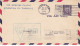 CNE GOLDEN JUBILEE FLIGHT, KINGSTON INDUSTRIAL EXHIBITION POSTMARKS, SIR LAURIER, STAMP ON COVER, 1928, CANADA - Cartas & Documentos