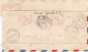 ANDREW GARFIELD, PLANE STAMPS ON AIRMAIL REGISTERED COVER STATIONERY, ENTIER POSTAL, 1948, USA - 1941-60