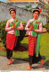 Thaïlande -  Thai Classical Dances With Two Pretty Young Girls In Traditional Costume - Tailandia