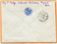 GRAND LIBAN LETTRE PAR AVION DEPART BEYROUTH 18 X 35 POUR LA FRANCE - Cartas & Documentos