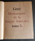 Delcampe - LE LITTRÉ De Emile LITTRÉ 1957 En 4 Volumes , Bon état. Edition Du Cap MONTÉ-CARLO. - Loten Van Boeken