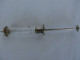 Delcampe - VINTAGE INTERCHANGEABLE CHIRANA SYRINGE GLASS & BRASS 10ml 10cc #2110 - Medizinische Und Zahnmedizinische Geräte