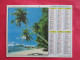 CALENDRIER ALMANACH 1983 LAVIGNE SAINT MARINE (29) ANTILLES - Formato Grande : 1981-90