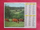 CALENDRIER ALMANACH 1983 LAVIGNE NORMANDIE LE PERIGORD VERT - Grand Format : 1981-90