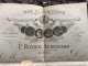 Vins Et Spiritueux Rozier Audemard 1893 Nîmes - Rechnungen