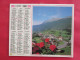 CALENDRIER ALMANACH 1988 OBERTHUR LE MONTENVERS ET LA MER DE GLACE VALLEE DE CHAMONIS HAUTE SAVOIE SAINT JEAN DE SIXT HA - Grand Format : 1981-90