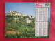 CALENDRIER ALMANACH 1988 LAVIGNE CHEVAUX AU GALOP CALLIAN EN PROVENCE - Tamaño Grande : 1981-90