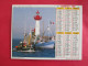 CALENDRIER ALMANACH 1989 LAVIGNE MONT SAINT MICHEL RENTREE DES BATEAUX - Big : 1981-90