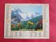 CALENDRIER ALMANACH 1989 OLLER VALLEE DE MANIGOD MONTAGNE EN ETE - Grand Format : 1981-90