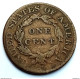 USA Large Authentic 1 Cent , Perfect , Coronet Head 1826 , Gomaa. - 1816-1839: Coronet Head (Testa Coronata