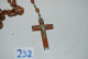 C232 Objet Religieux - Chapelet - Old Religious - Volksschmuck