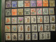 T 274 LOT De 54  TIMBRES  TIMBRES TAXE   Oblitérés - Other & Unclassified