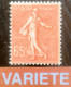 1118(2)/465 - 1924/1932 - TYPE SEMEUSE LIGNEE - N°201c NEUF** - SUPERBE VARIETE De GOMME >>> Gomme Nid D'abeille - Unused Stamps