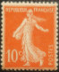 R858/4 - 1906 - TYPE SEMEUSE CAMEE - N°135f (IIA) NEUF** - BELLE VARIETE >>> Impression RECTO VERSO - Unused Stamps