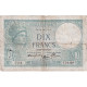 France, 10 Francs, Minerve, 1940, T.76328, TB+, Fayette:7.15, KM:84 - 10 F 1916-1942 ''Minerve''