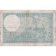 France, 10 Francs, Minerve, 1940, T.76328, TB+, Fayette:7.15, KM:84 - 10 F 1916-1942 ''Minerve''