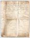 Delcampe - Lettre 6 Pages, Préphilatélie, Précurseurs XVIII E Siècle, 1719, PARIS, 7 Scans - 1701-1800: Précurseurs XVIII