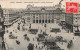 FRANCE - Paris - Gare Saint Lazare - Cour De Rome - Animé - Carte Postale Ancienne - Métro Parisien, Gares