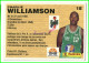 Carte Cards PANINI Sport BASKETBALL BASKET 1994 - N° 18 Charlie WILLIAMSON Châlons - Autres & Non Classés