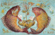 Fête Et Voeux - 1er Avril - Deux Poissons - A Mon Amour Il Faut Vous Rendre - Carte Postale Ancienne - 1er Avril - Poisson D'avril