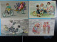 Delcampe - Lot De 69 CPA Enfants - Collections, Lots & Series