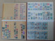 Delcampe - 9,3 Kg 10 Alben Mit Briefmarken/Blöcke/Teilsammlungen/Lagerseiten Usw. 1 Album Mit Briefen/Karten Aus Nachlass - Stamp Boxes