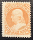 US Scott 71 F-VF Unused(*)1861 30c Franklin, A Fresh & Pristine Stamp, Signed Scheller (États-Unis USA TB - Unused Stamps