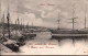 ! 1899 Alte Ansichtskarte, Gruss Aus Fiume,  Porto Baross, Segelschiff, Un Saluto Do Fiume - Croatia