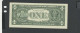 USA - Billet 1 Dollar 2009 NEUF/UNC P.529 § C 067 - Federal Reserve Notes (1928-...)