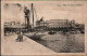 ! 1914 Alte Ansichtskarte, Pola, Pula, Areana, Dampfer Liburnia, Molo Elisabeth - Croatia