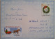 FINLAND.. POSTCARD WITH STAMP ..PAST MAIL..MERRY CHRISTMAS! - Brieven En Documenten