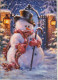 FINLAND.. POSTCARD WITH STAMP ..PAST MAIL..MERRY CHRISTMAS! - Briefe U. Dokumente