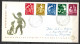 Plaatfout Gele Vlek Bij De Vork Van Het Voorwiel In 1962 Kinderzegels 6 + 4 Ct NVPH 780 PM Op E 54 - Variétés Et Curiosités