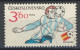 Tchécoslovaquie 1982 Mi 2649 (Yv 2471), Obliteré, Varieté Position 26/1 - Variétés Et Curiosités