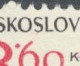 Tchécoslovaquie 1982 Mi 2649 (Yv 2471), Obliteré, Varieté Position 13/2 - Varietà & Curiosità