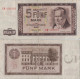 Germany Democratic Republic 5 Mark 1964 P-22a DDR East Germany Banknote Deutschland Allemagne #5078 - 5 Deutsche Mark