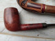 Lot 4 Anciennes Pipes En Bruyère Collection Tabac - Bruyerepfeifen