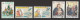 Vatican 1993 : Timbres Yvert & Tellier N° 962 - 964 - 965 - 966 - 967 Et 968 Oblitérés. - Used Stamps