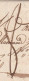 1828 - Marque Postale 54 AURAY, Morbihan Sur Lettre Pliée Avec Corresp. Vers PARIS - Dateurs En Départ Et Arrivée - 1801-1848: Précurseurs XIX