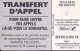 F275c - 08/1992 - TRANSFERT D'APPEL " Plage " - 50 GEM (Afnor) (1A) - 1992